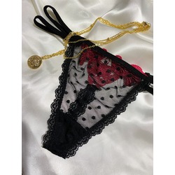 Siyah Kuş Detay String