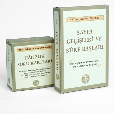 Sayfa geçiş ve soru kartları seti 