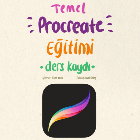 Temel Procreate Eğitimi-Ders Kaydı