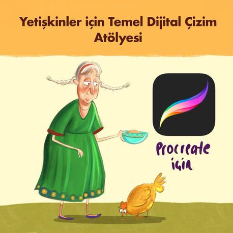 Temel Seviye Dijital Çizim Atölyesi- Procreate