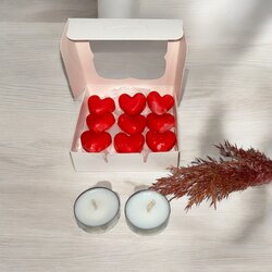 buhardanlık mumları + 2 tealight soya mum ile birlikte