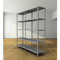 DOUBLE 43X186X200 CM 5 + 5 KATLI ÇELİK RAF