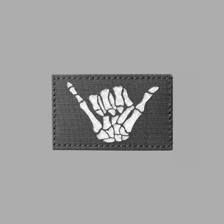 Skeleton Hand Shaka Patch