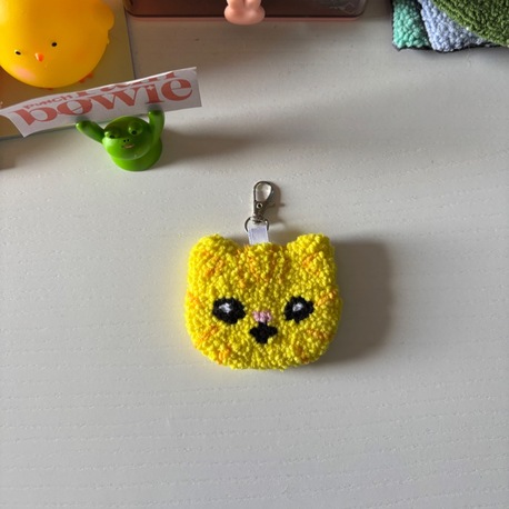 Cat Keychain 2 sides