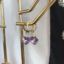 Unicorn Swarovski Küpe