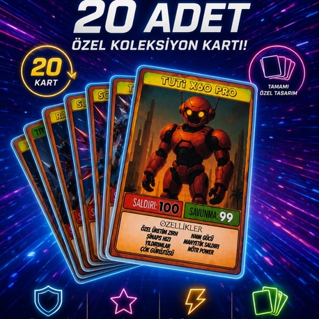 TUTİ X60 KAFEX KARTLARI 