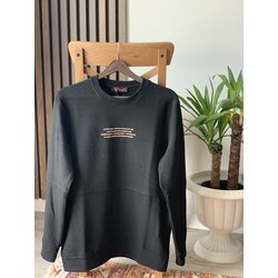 Siyah Full Ultra Likralı Sweatshirt 
