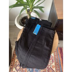 Orjinal Kesim Siyah Kot Pantalon