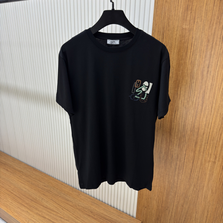 Hermes Logo İşlemeli Tshirt