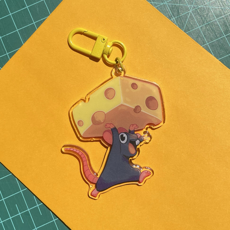 Rat Keychain