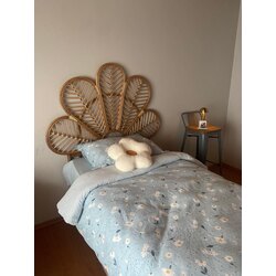 Bambu Tek Kişilik Yatak Başlık Ceviz 100cm 
