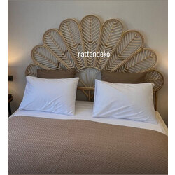 Bambu Yatak Başlık 180cm Naturel Renk
