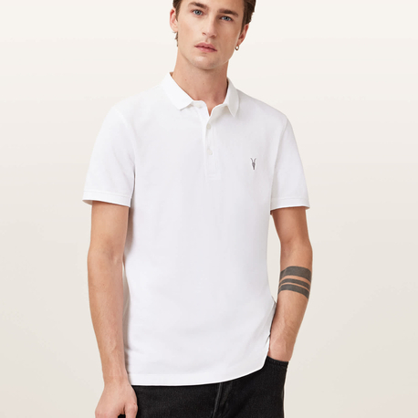 Beyaz Polo Yaka T-Shirt
