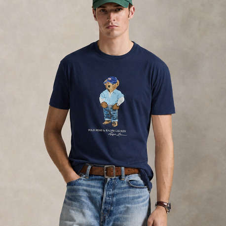 Lacivert Bear İthal Ürün %100 Cotton T-Shirt