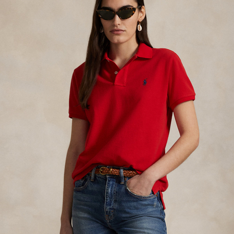 Kırmızı Polo Yaka T-Shirt