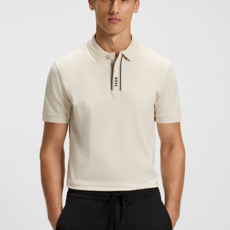 Beyaz Polo Yaka T-Shirt