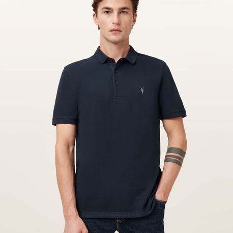 Lacivert Polo Yaka T-Shirt