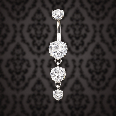 Titanyum Silver Sallantılı Belly