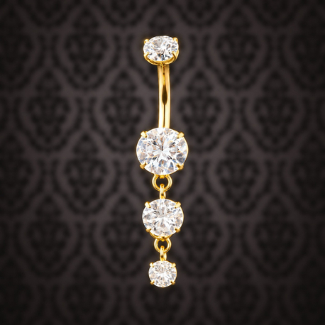 Titanyum Gold Sallantılı Belly
