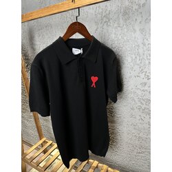 Ami Paris Polo Yaka T-Shirt