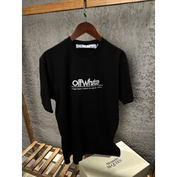 Off-White Nakış Yazılı T-Shirt