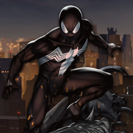 Symbiote Spider-Man (Alev Animasyonlu)