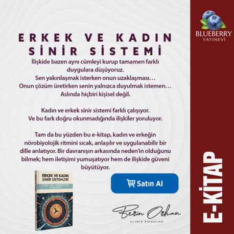 Erkek ve Kadın Sinir Sistemi e-Kitap