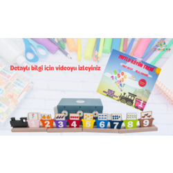 Mutlu Köyün Treni Kitap ve Oyuncak Seti