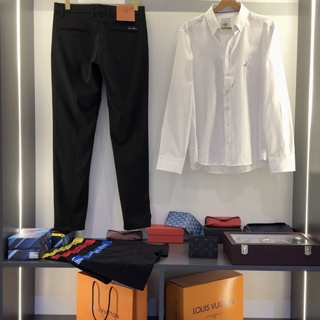 BEYMEN GÖMLEK LORO PİANA JOGGER KOMBİN 