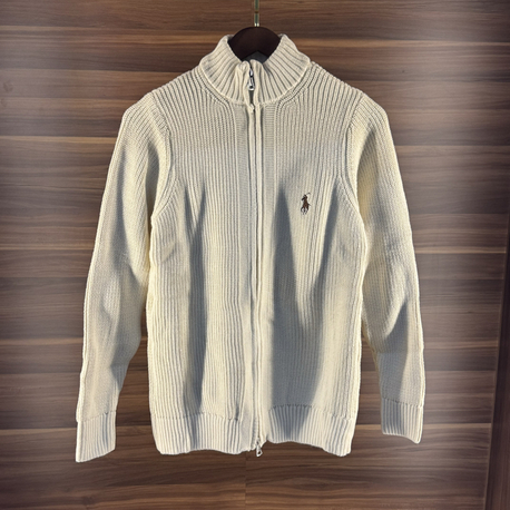 RL KREM TRİKO HIRKA