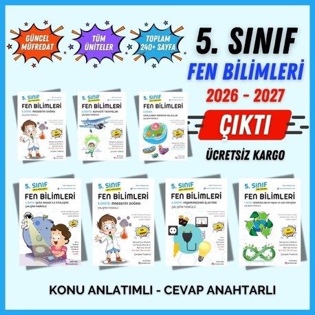 5. SINIF FEN TÜM ÜNİTELER