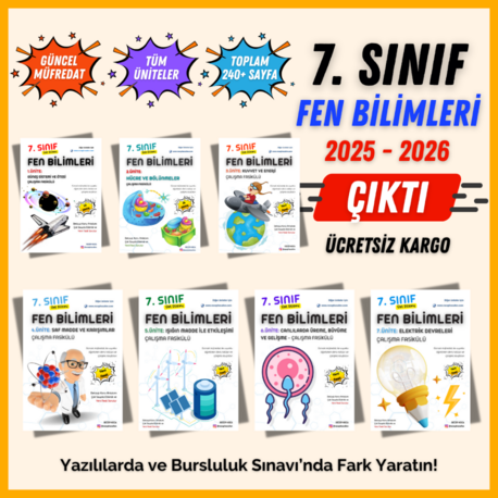 7. SINIF FEN TÜM ÜNİTELER