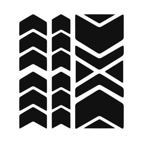 Yön — Reflektif Sticker Seti