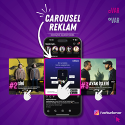 Instagram Carousel Reklam Hizmeti – @varbunlarvar