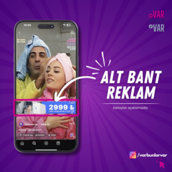 Instagram Reels Alt Bant Reklam Hizmeti – @varbunlarvar
