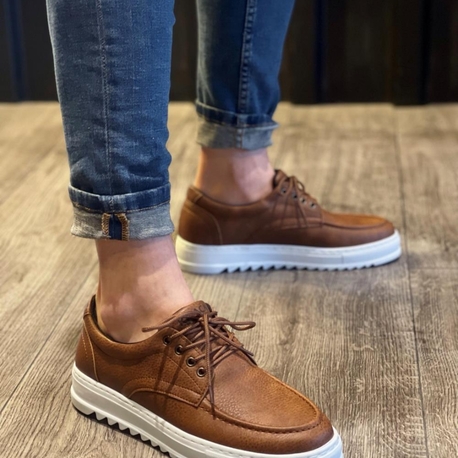 RLX CLASSİC BAĞCIKLI ERKEK SNEAKER BT TABA CİLT