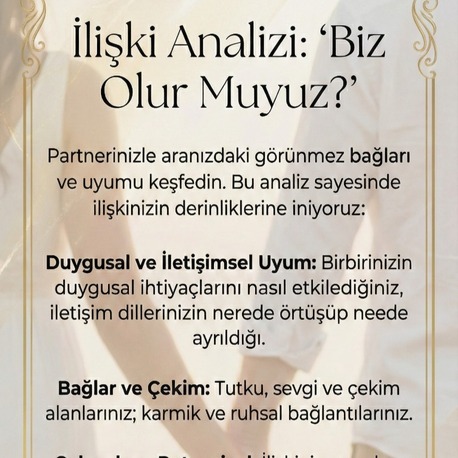 İLİŞKİ ANALİZİ VE GELECEK NAVİGASYONU