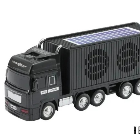 Solar Enerjili Bluetooth Tır Hoparlör | FM Radyo | USB/TF Giriş | TWS | Type-C
