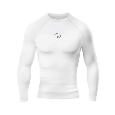 Remnant Base White Uzun kollu Compression T-shirt
