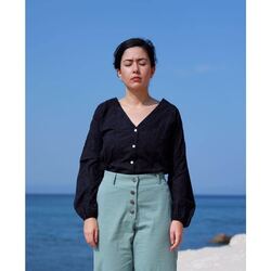 URSULA TOP | BLACK