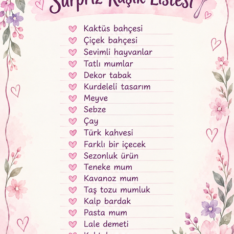 Bir Kaşık Süpriz Mum