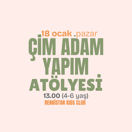 Çim Adam Yapım Atölyesi