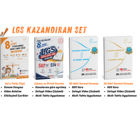 Dört Dörtlük Kazandıran Set