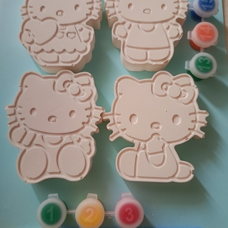 Büyük boy hello kitty boyama seti
