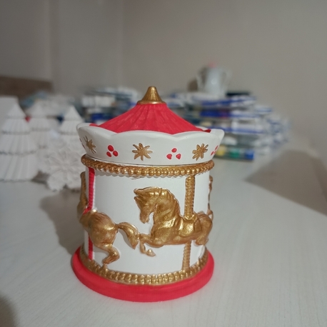 Atlı karınca (kapaklı ve boyalı) 