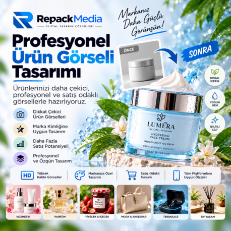 Profesyonel Ürün Görseli Tasarımı | 1 Tasarım