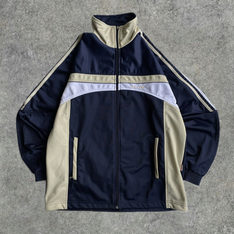 Vintage 90s Lacivert Ceket/Yağmurluk