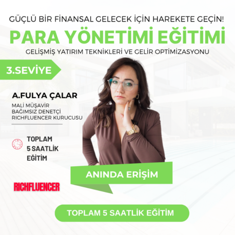 Para Yönetimi 3. Seviye Eğitimi Gelişmiş Yatırım Teknikleri ve Gelir Optimizasyonu