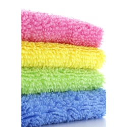 SİLVER HOME Süper Emici 40x40cm 4lü Mikrofiber Kurulama Bezi - Renkli