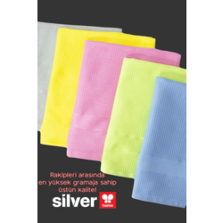 SİLVER HOME Mikrofiber 5 Li Dekoratif Cam Bezi